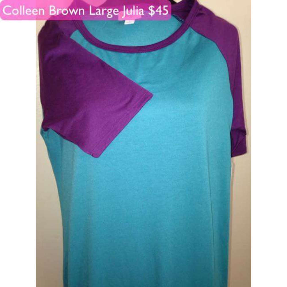 LULAROE JULIA DRESS Large